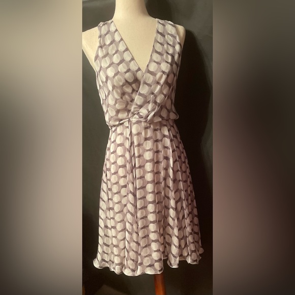 L’Agence Vintage Silk sleeveless Dress - Picture 3 of 6